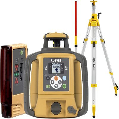 Laser Level with Tripod and Rule