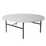 60 Round Plastic Table (seats 8)