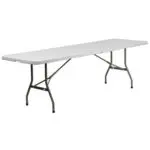 8 x 30 Plastic Table (seats 8 to 10)